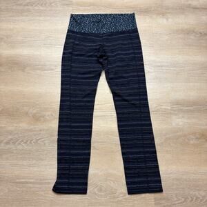 Lululemon Straight Leg Pattern Pant Women's‎ 12 Color Black